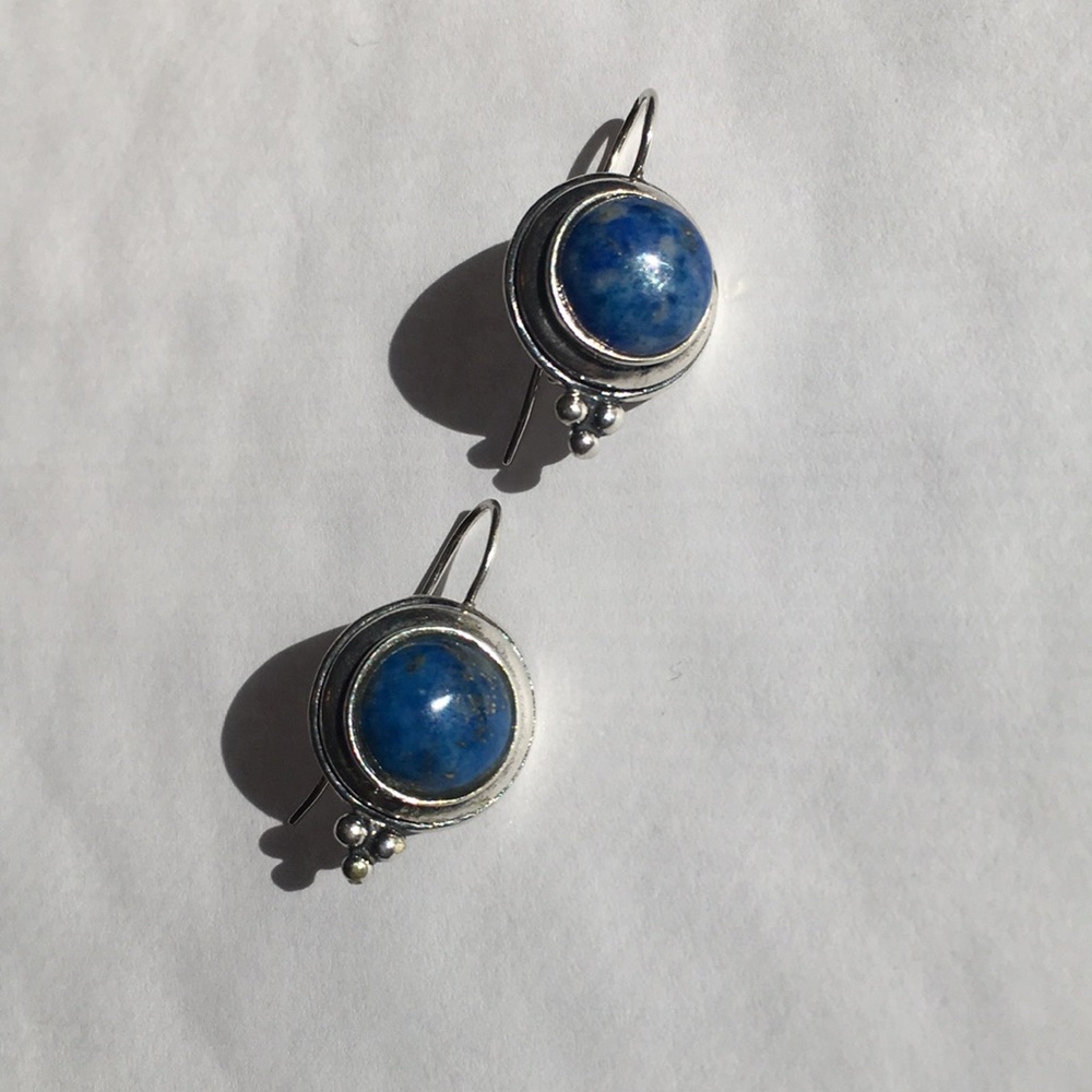 Native American Sterling Silver Earrings